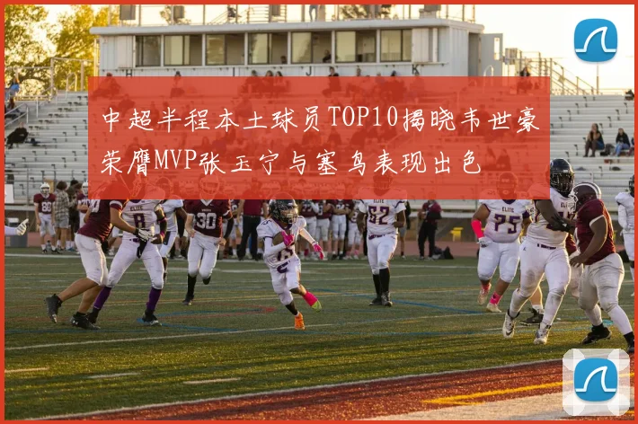 中超半程本土球员TOP10揭晓韦世豪荣膺MVP张玉宁与塞鸟表现出色